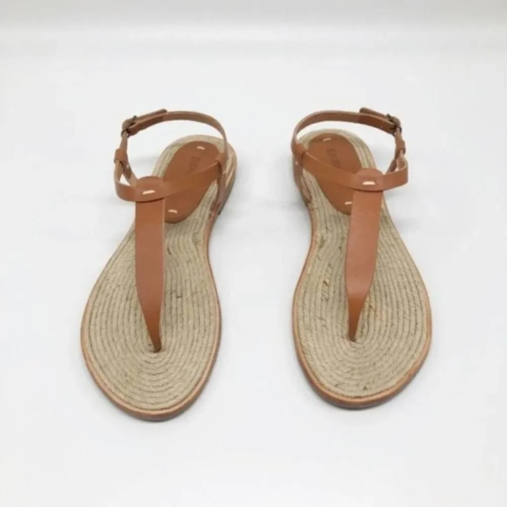 SOLUDOS Classic Leather Thong Sandals